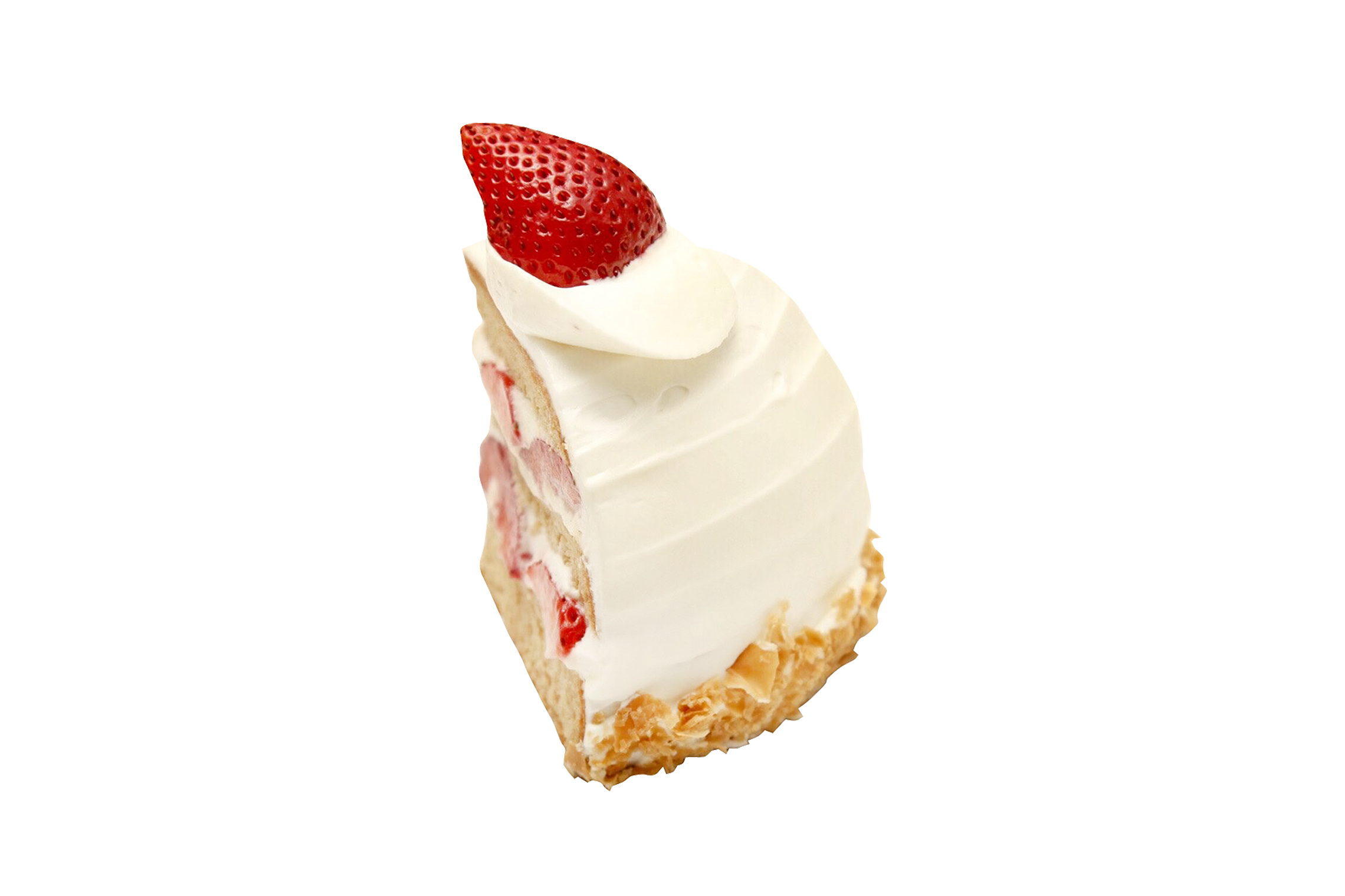 苺のショートケーキ 黒糖 Pinede パティスリー ピネード