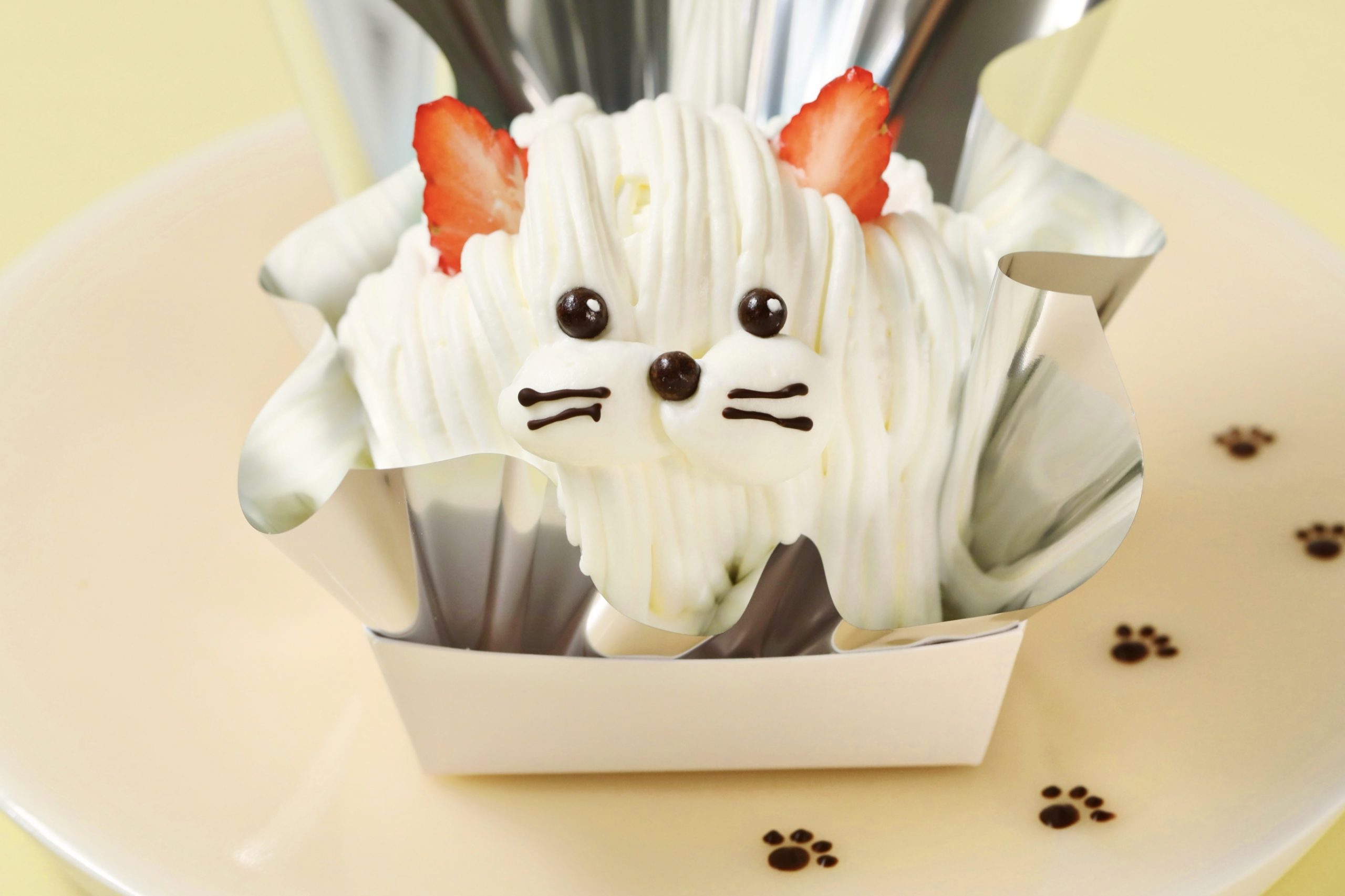 猫の日”限定ケーキ】ねこの姿になった『ニャンティちゃん』を2月16日